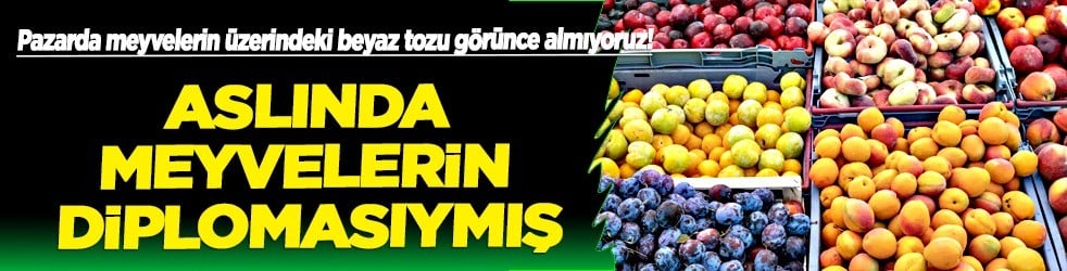 Pazarda ve markette meyve üzerindeki o toz diplomasıymış! Meğer yıllardır yanlış yapıyormuşuz: İşte hata