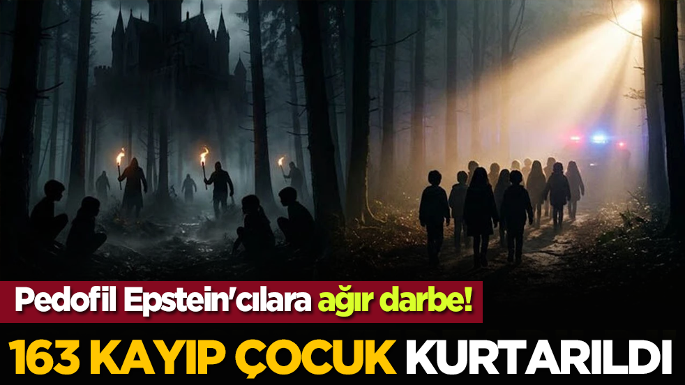 Pedofil Epstein'cılara ağır darbe! 163 kayıp çocuk kurtarıldı