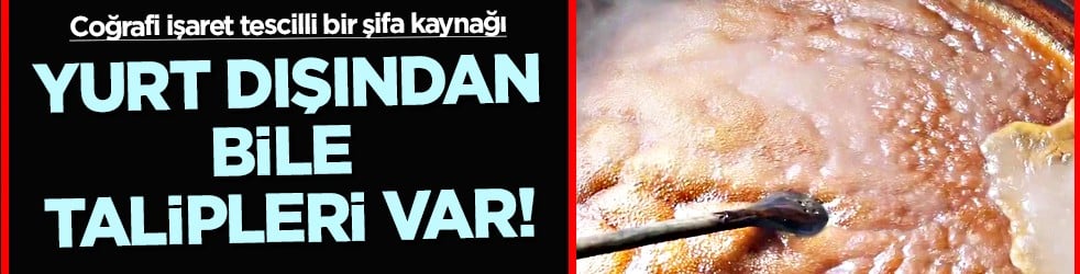 Pekmez mesaisi başladı: Uzun uzun kaynatılıyor... Yurt dışından bile talep var