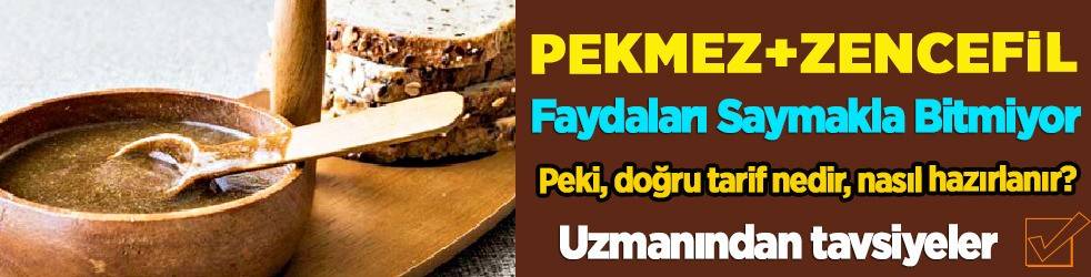Pekmez ve zencefil ikilisinin inanılmaz etkileri! Uzmanından tavsiyeler