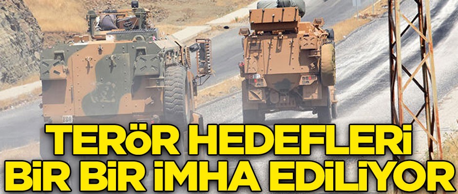 Pençe-2 Harekatı tüm hızıyla sürüyor! Terör hedefleri bir bir imha ediliyor