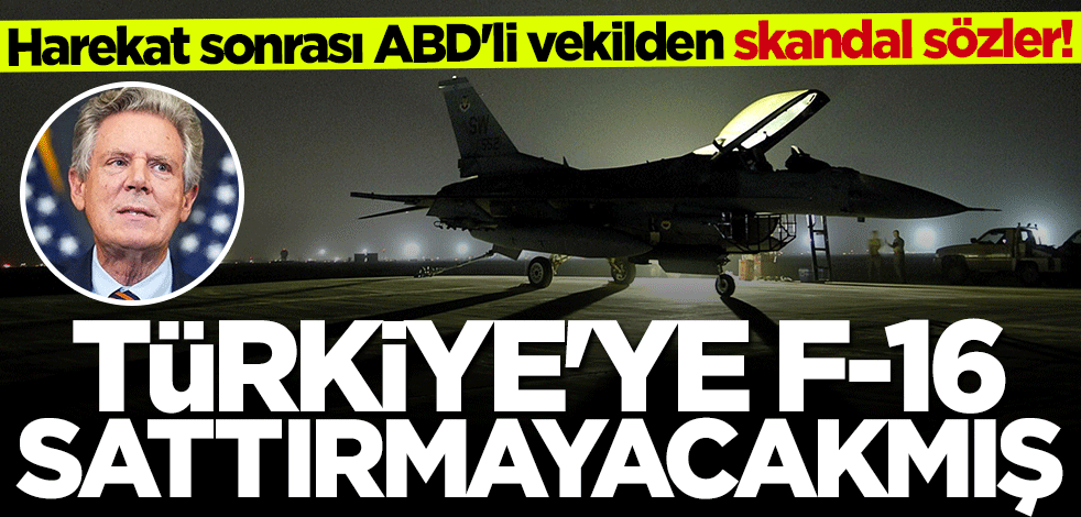 Pençe Kılıç Harekatı'ndan rahatsız oldu... ABD'li vekilden skandal sözler