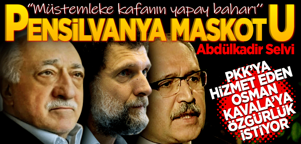  "Pensilvanya maskotu" Selvi PKK’ya hizmet eden Osman Kavala’ya özgürlük istiyor
