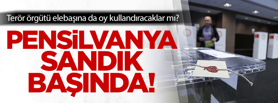 Pensilvanya'daki Türkler oy kullanmaya başladı