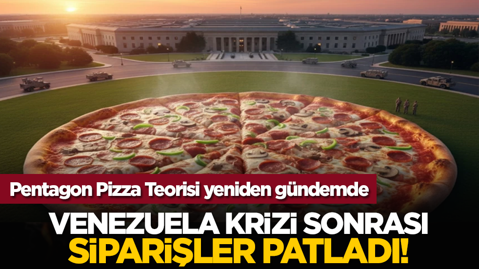 Pentagon Pizza Teorisi yeniden gündemde: Venezuela krizi sonrası siparişler patladı!
