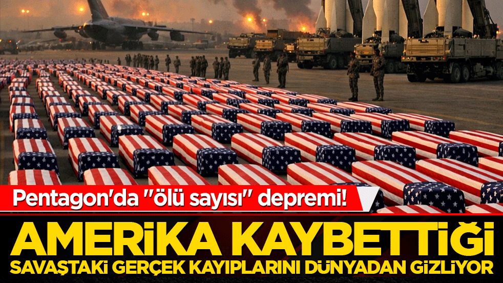 Pentagon'da "ölü sayısı" depremi! Amerika kaybettiği savaştaki gerçek kayıplarını dünyadan gizliyor!