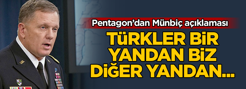 Pentagon'dan Menbiç açıklaması!