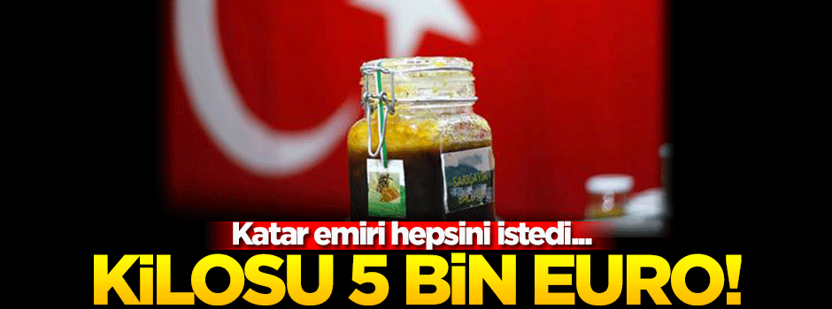 Peri balının kilosu 5 bin eurodan satıldı!