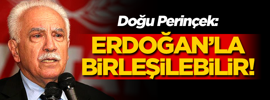Perinçek: Erdoğan'la birleşilebilir!