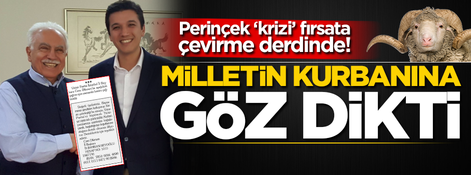 Doğu Perinçek ‘krizi’ fırsata çevirme derdinde! Milletin kurbanına göz dikti