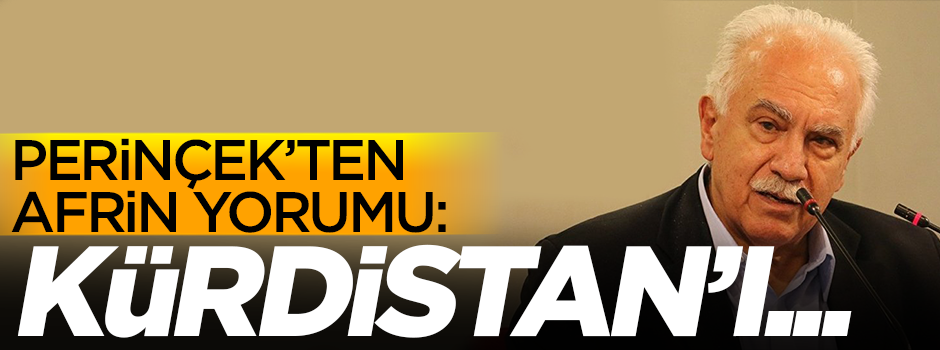 Perinçek'ten Afrin yorumu: Kürdistan'ı...