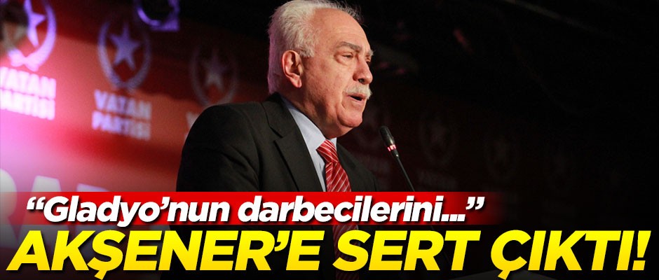 Perinçek'ten Akşener'e sert sözler! "Gladyo'nun darbecilerini Mehmetçik diye anamaz"