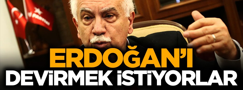 Perinçek'ten Zarrab davası açıklaması: Erdoğan'ı devirmek istiyorlar