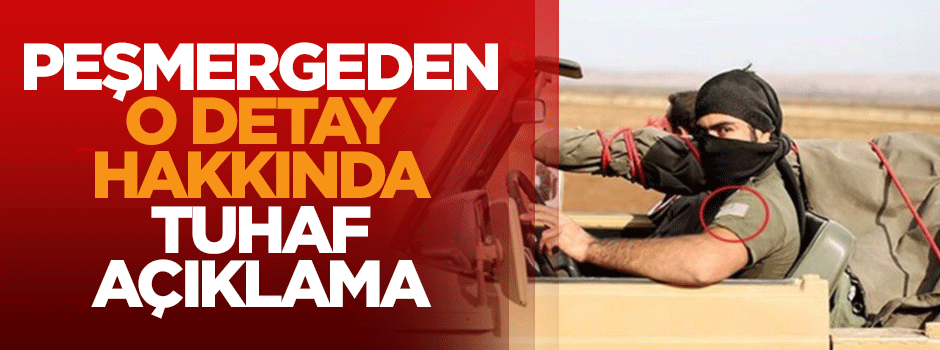 Peşmergeden 'ABD bayrağı' açıklaması!