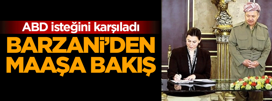 Peşmerge'nin maaşlarını ABD verecek