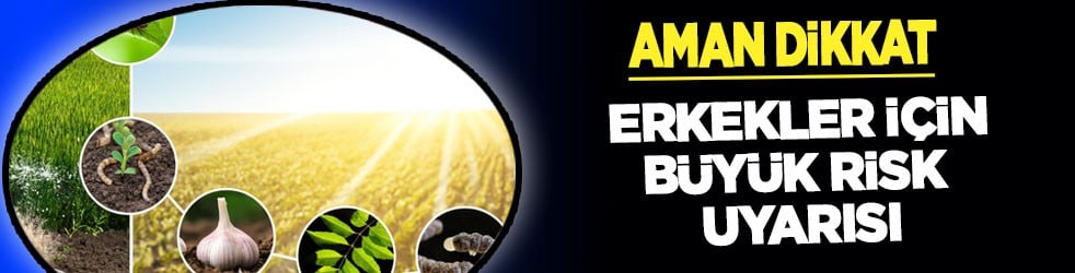 Pestisit Analizi yapan Dr. Ayça Kaya: erkekler için büyük risk uyarısı! Bunu yapmayın!
