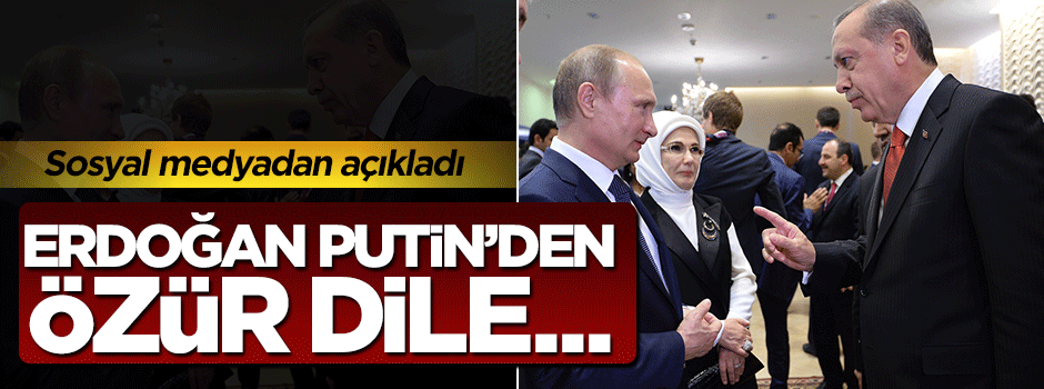 Petro Poroşenko Erdoğan’ın özür dilemediğini açıkladı