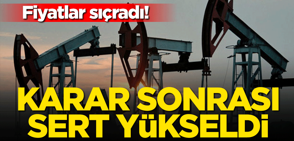 Petrol fiyatları sert yükseldi! AB'nin kararı piyasayı vurdu