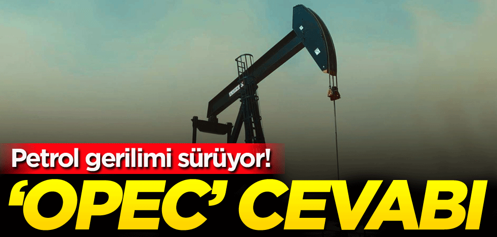 Petrol gerilimi sürüyor! 'OPEC' cevabı