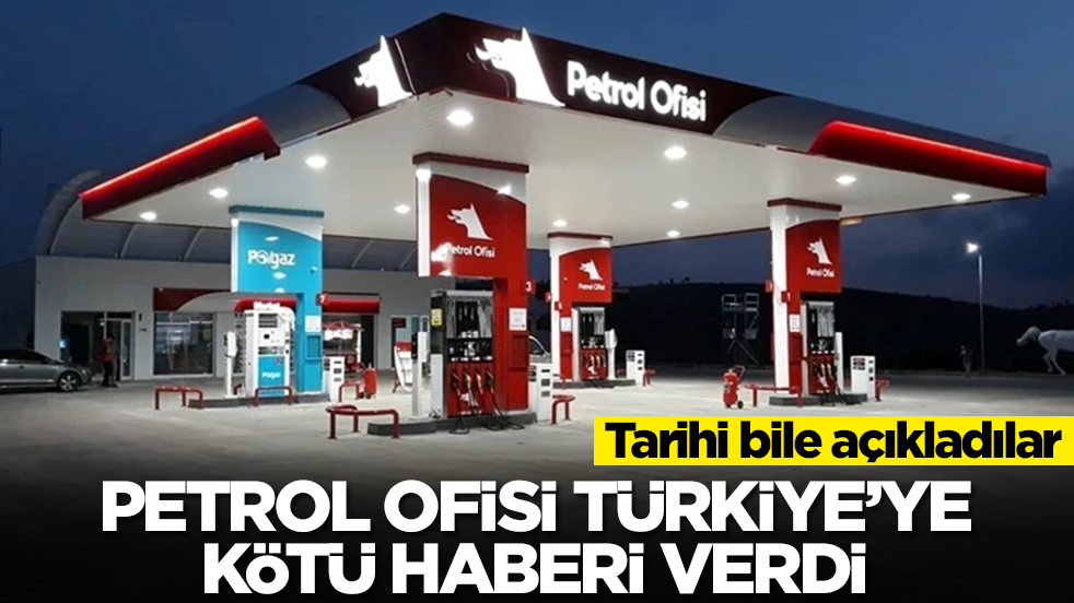 Petrol Ofisi Türkiye'ye kötü haberi verdi! Tarihi bile açıkladılar