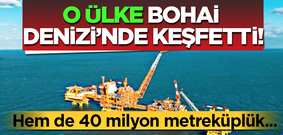 Petrol ve doğal gaz üreticisi! Çin tarafından ilk kez orada yeni bir keşif yapıldı! Gaz sahası keşfedildi