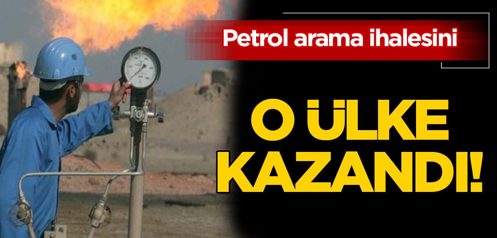 Petrol ve doğalgaz rezervleri... Petrol arama ihalesini Çinli şirketler kazandı! Bölgede kontrolü ele geçirdi