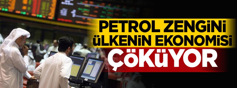 Petrol zengini ülkenin ekonomisi çöküyor