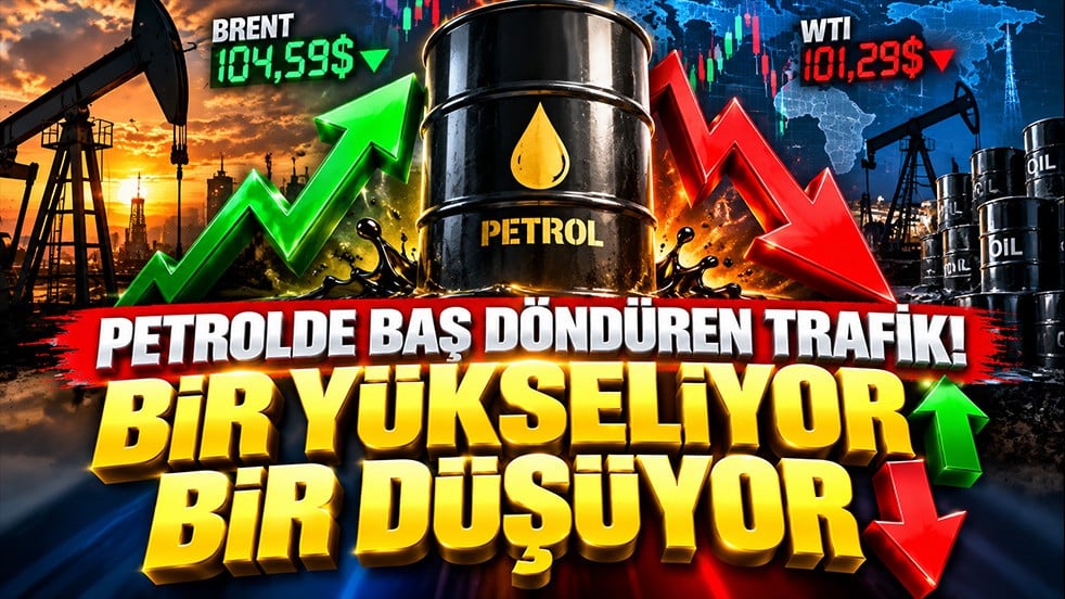 Petrolde baş döndüren trafik! Bir yükseliyor bir düşüyor