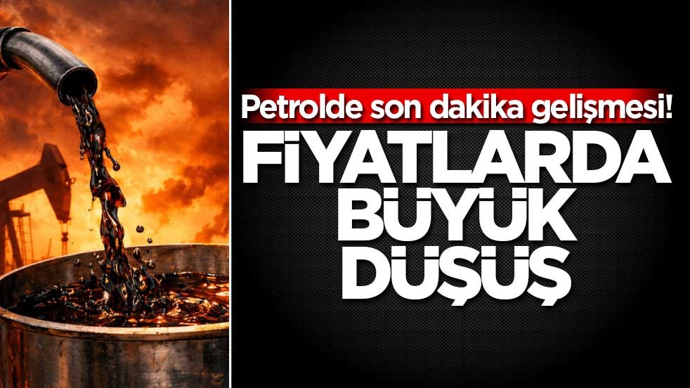 Petrolde son dakika gelişmesi! Fiyatlarda büyük düşüş