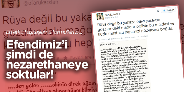 Peygamber Efendimiz'i şimdi de nezarethaneye soktular!