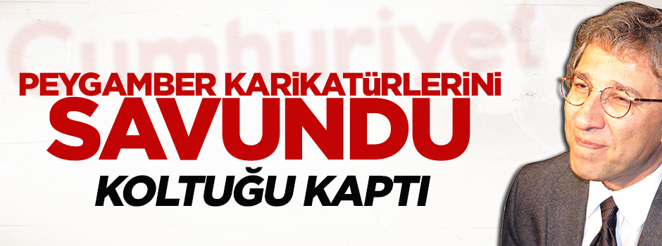 Peygamber karikatürlerini savundu koltuğu kaptı!