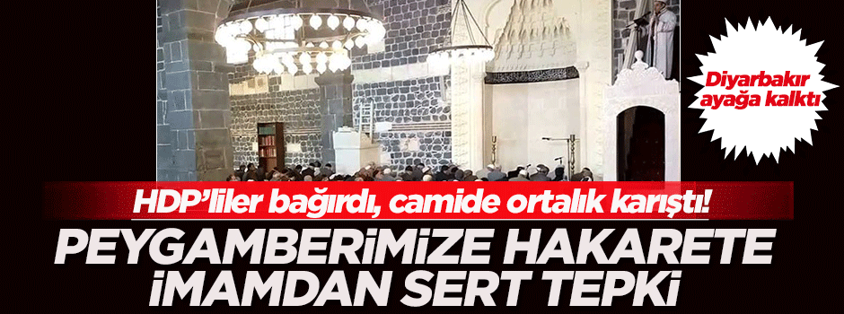 Peygamberimize hakarete imamdan sert tepki geldi