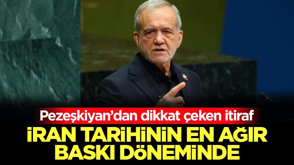 Pezeşkiyan’dan dikkat çeken itiraf: İran tarihinin en ağır baskı döneminde
