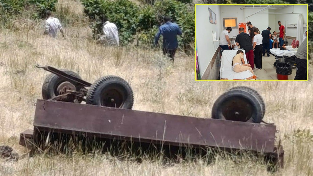 Piknik yolculuğu facia ile bitti 1 ölü 23 yaralı