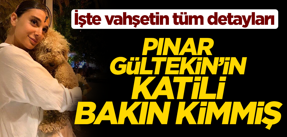 Pınar Gültekin'in katili bakın kim çıktı... İşte vahşetin tüm detayları