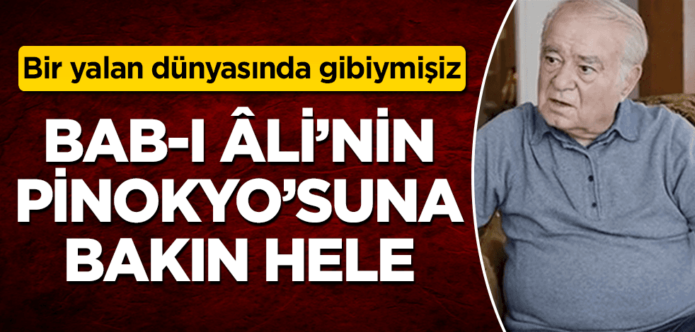 "Pinokyo Rahmi" yalandan şikayet etti