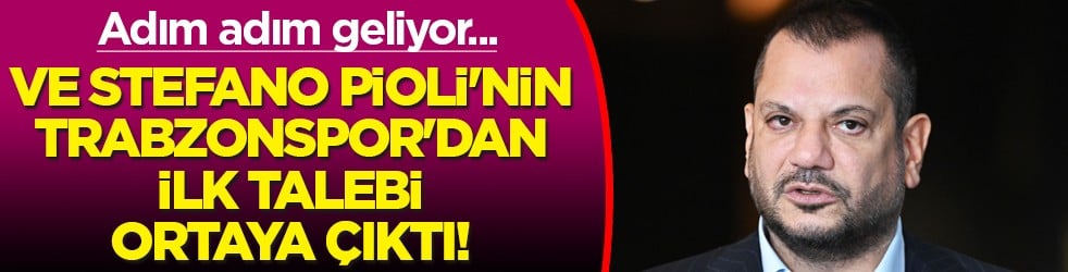 Pioli'den kritik Trabzonspor çıkışı geldi! O istek ortaya çıktı... Sözleşme detayları görüşülüyor