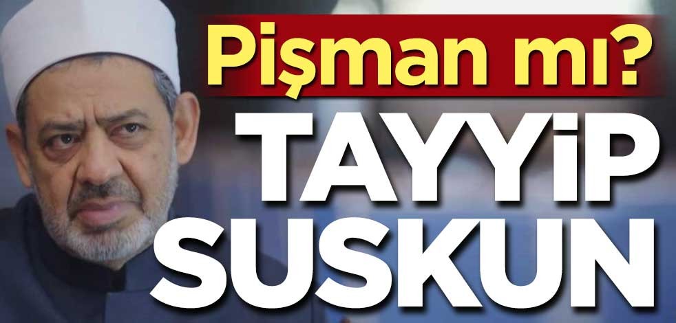 Pişman mı? Tayyip suskun!
