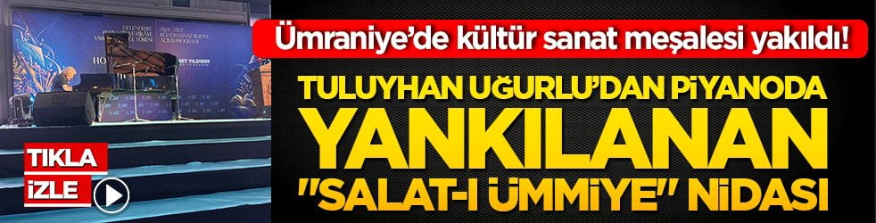 Piyanodan yükselen medeniyet ezgileriyle büyüleyen açılış: Ümraniye’de kültür sanat meşalesi yakıldı!
