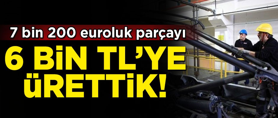 Piyasa fiyatı 7 bin 200 euro... Türk mühendisler 6 bin TL'ye üretti
