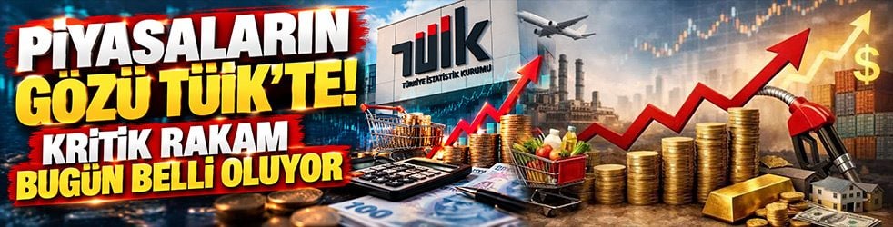 Piyasaların gözü TÜİK’te! Kritik veri bugün belli oluyor