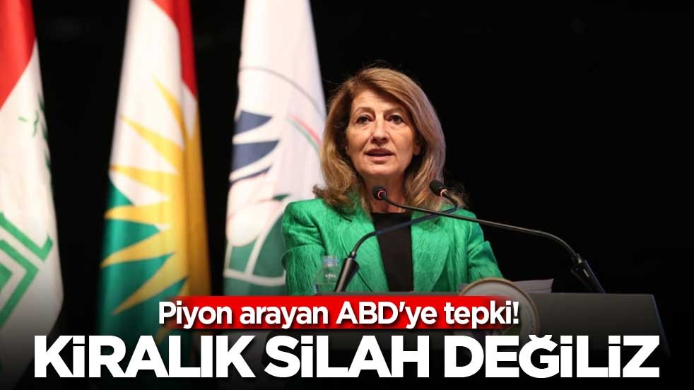 Piyon arayan ABD'ye tepki! Kiralık silah değiliz