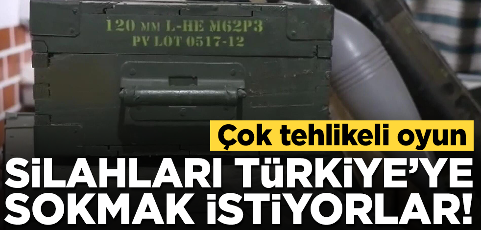 PKK, ABD’nin verdiği silahları Türkiye’ye sokmak istiyor!