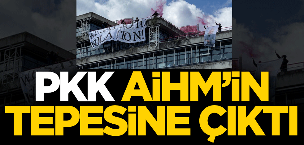 PKK, AİHM’in tepesine çıktı