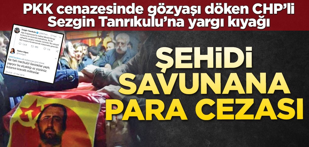 Şehidi savunana para cezası