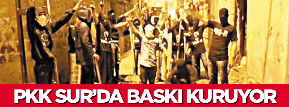 PKK Cizre'de başaramadığını Sur'da deniyor