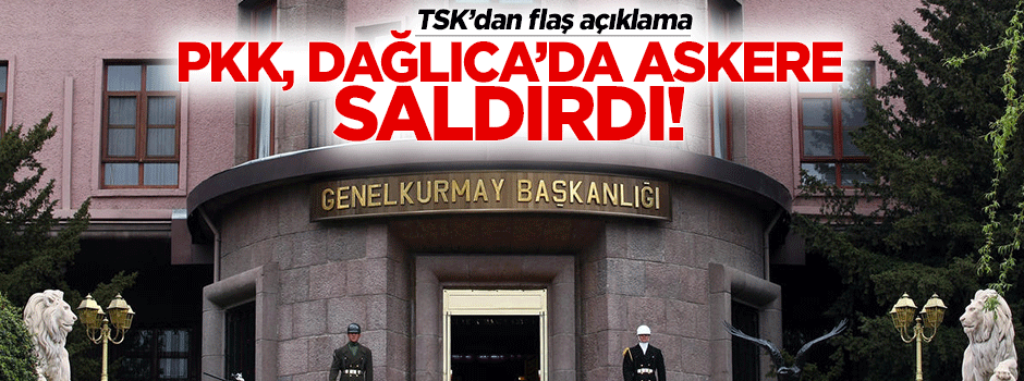PKK Dağlıca'da askere saldırdı!