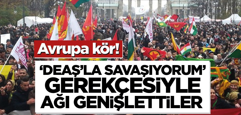 PKK ‘DEAŞ’la savaşıyorum’ gerekçesiyle Avrupa’da ağı genişletti