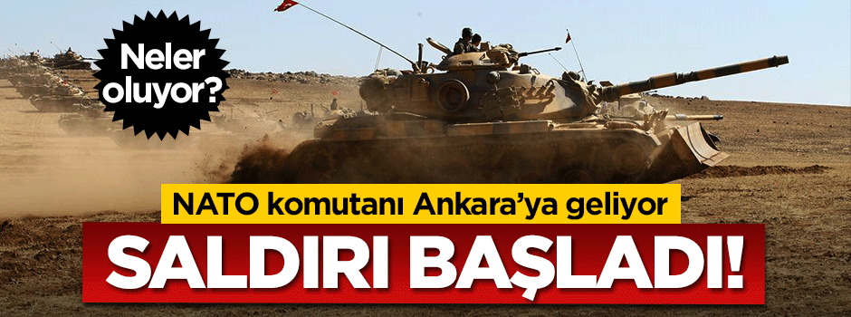 PKK destekçisi ABD, DAEŞ'e saldırı başlattı
