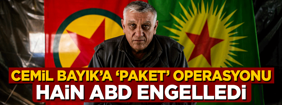 PKK elebaşı Cemil Bayık'a operasyona ABD engeli